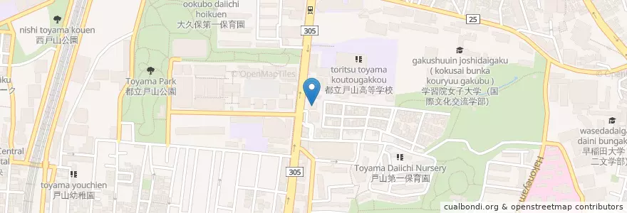 Mapa de ubicacion de BIG BOY DINING en Japan, Tokio, 新宿区.