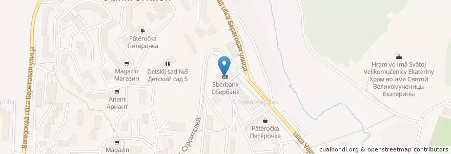 Mapa de ubicacion de Новая больница сеть аптек en Russia, Ural Federal District, Sverdlovsk Oblast, Западный Управленческий Округ, Городской Округ Первоуральск.