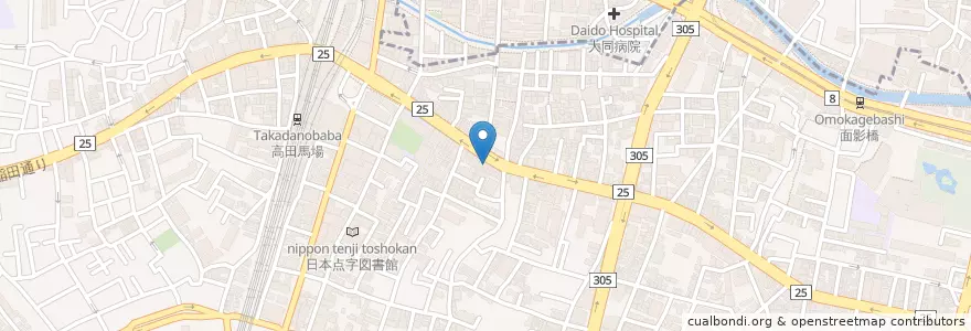 Mapa de ubicacion de 薬のつたや en Japón, Tokio, Shinjuku.