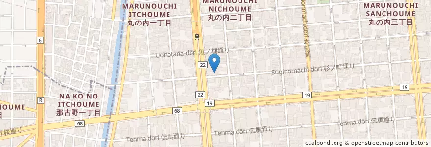 Mapa de ubicacion de レオン en 日本, 愛知県, 名古屋市.