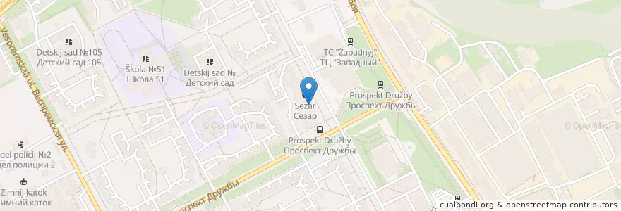 Mapa de ubicacion de ВТБ Банк Москвы en Russie, District Fédéral Central, Oblast De Koursk, Курский Район, Городской Округ Курск.
