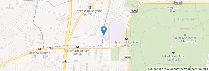 Mapa de ubicacion de 居酒屋ケンちゃん en 日本, 埼玉県, 和光市.