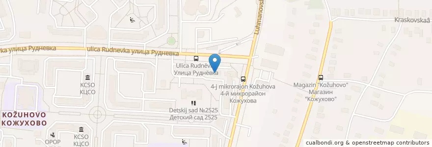 Mapa de ubicacion de ГУ ЦСПСД en Rusland, Centraal Federaal District, Moskou, Восточный Административный Округ, Район Косино-Ухтомский.