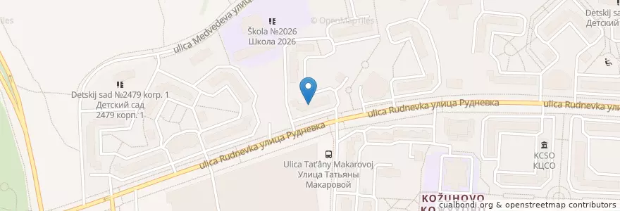 Mapa de ubicacion de ОПОП №52 en Rusia, Distrito Federal Central, Москва, Восточный Административный Округ, Район Косино-Ухтомский.