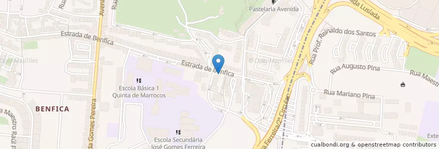 Mapa de ubicacion de Caixa Geral de Depósitos en Португалия, Área Metropolitana De Lisboa, Лиссабон, Grande Lisboa, Лиссабон.