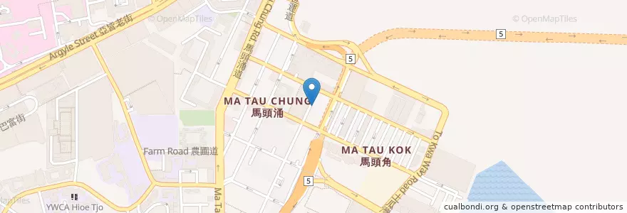 Mapa de ubicacion de Kingsgate en چین, گوانگ‌دونگ, هنگ‌کنگ, کاولون, 新界 New Territories, 九龍城區 Kowloon City District.