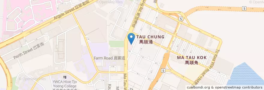 Mapa de ubicacion de Horae Place en China, Cantão, Hong Kong, Kowloon, Novos Territórios, 九龍城區 Kowloon City District.