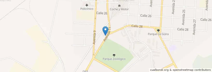 Mapa de ubicacion de Ciudad de Caibarién en Cuba, Villa Clara, Caibarién, Ciudad De Caibarién.