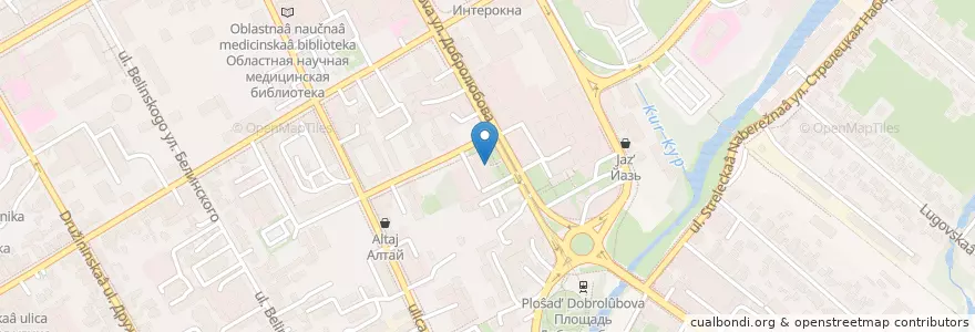 Mapa de ubicacion de ОП №1 en Rússia, Distrito Federal Central, Oblast De Kursk, Курский Район, Городской Округ Курск.