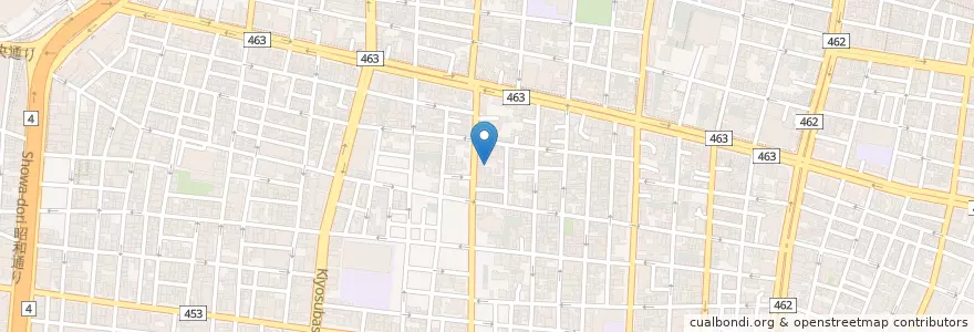 Mapa de ubicacion de 浄土宗 誓教寺 en 일본, 도쿄도, 다이토구.