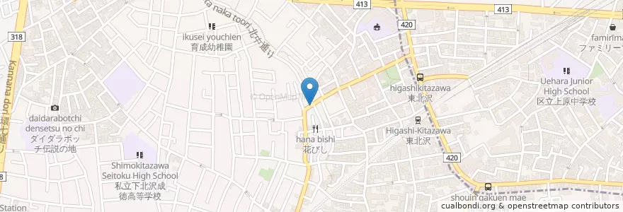 Mapa de ubicacion de さくら en Japón, Tokio, Setagaya.