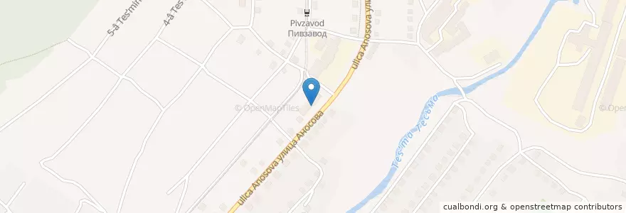 Mapa de ubicacion de Отделение 456206 en Rusya Federasyonu, Уральский Федеральный Округ, Çelyabinsk Oblastı, Златоустовский Городской Округ.
