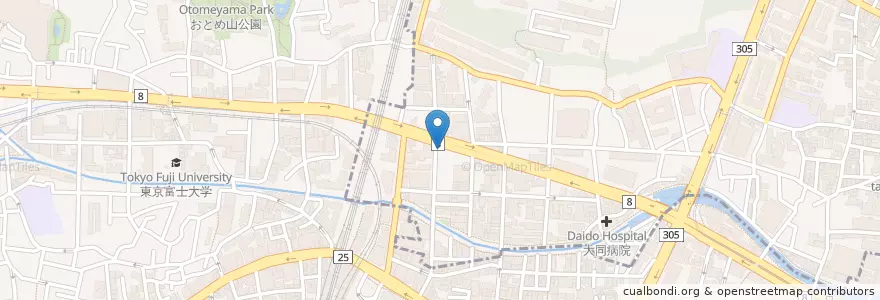 Mapa de ubicacion de 中華料理　北京 en 日本, 东京都/東京都, 新宿区/新宿區.