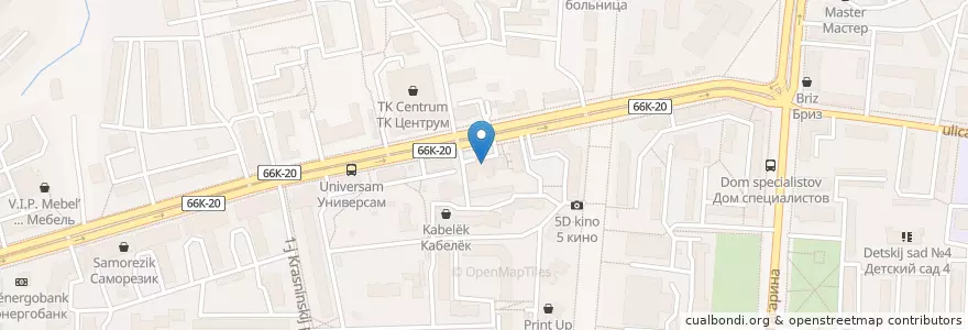Mapa de ubicacion de Местное отделение ДОСААФ en Russland, Föderationskreis Zentralrussland, Oblast Smolensk, Smolenski Rajon, Городской Округ Смоленск.