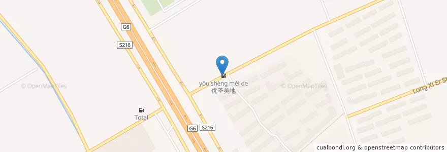 Mapa de ubicacion de 优圣美地 en China, Peking, Hebei, 昌平区.