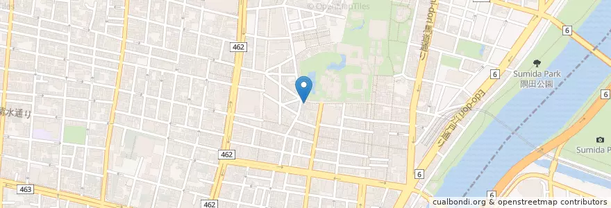 Mapa de ubicacion de Ramen-tei en Japan, Tokyo, Taito.