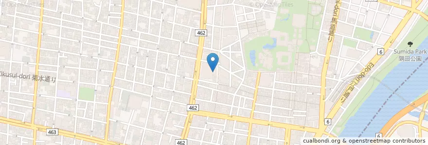 Mapa de ubicacion de 浅草ROX;まつり湯 en 日本, 東京都, 台東区.