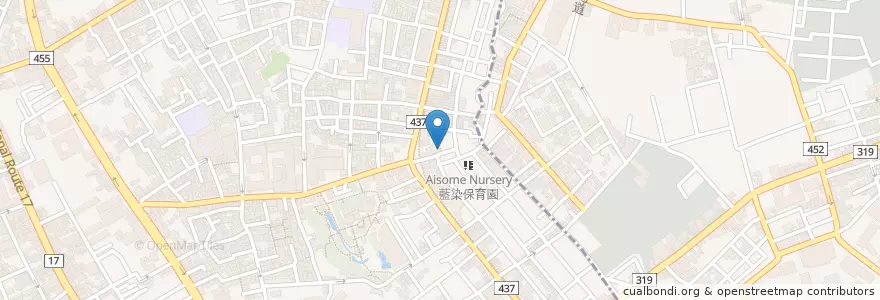 Mapa de ubicacion de ミルクホール en Giappone, Tokyo, 文京区.