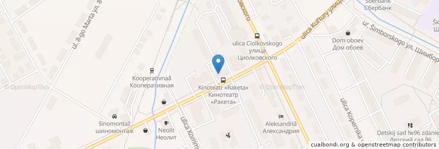 Mapa de ubicacion de Сбербанк en Rusia, Приволжский Федеральный Округ, Óblast De Nizhni Nóvgorod, Городской Округ Нижний Новгород.