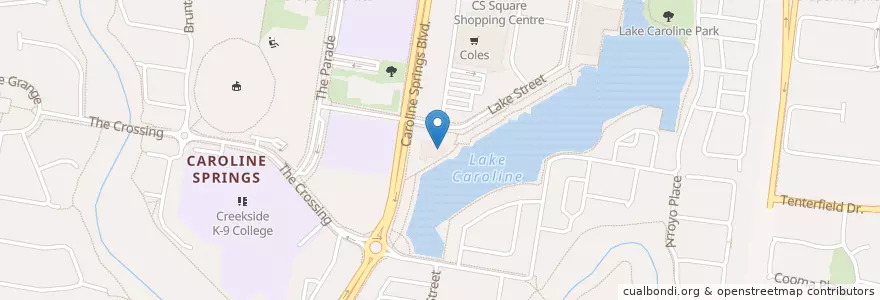 Mapa de ubicacion de Slices Family Restaurant en Австралия, Виктория, City Of Melton.
