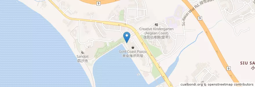 Mapa de ubicacion de Chili and Spice en Chine, Hong Kong, Guangdong, Nouveaux Territoires, 屯門區 Tuen Mun District.