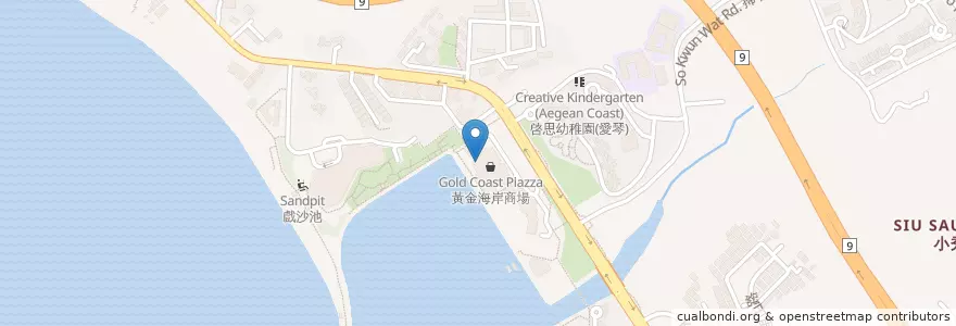 Mapa de ubicacion de Med Star en 中国, 香港 Hong Kong, 广东省, 新界 New Territories, 屯門區 Tuen Mun District.