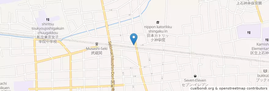 Mapa de ubicacion de いろり en Japão, Tóquio, 練馬区.