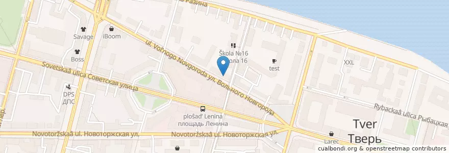 Mapa de ubicacion de Сказка en Russia, Distretto Federale Centrale, Тверская Область, Городской Округ Тверь, Калининский Район.