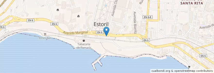 Mapa de ubicacion de 413, 419, 423 (Manique, São João do Estoril, Abóboda) en Portugal, Área Metropolitana De Lisboa, Lisboa, Grande Lisboa, Cascais, Cascais E Estoril.
