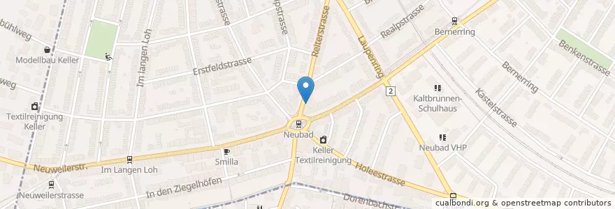 Mapa de ubicacion de Sutter Begg en Suiza, Basilea-Ciudad, Basilea.