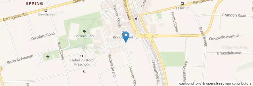Mapa de ubicacion de My Chemist en Австралия, Новый Южный Уэльс, Sydney, City Of Parramatta Council.