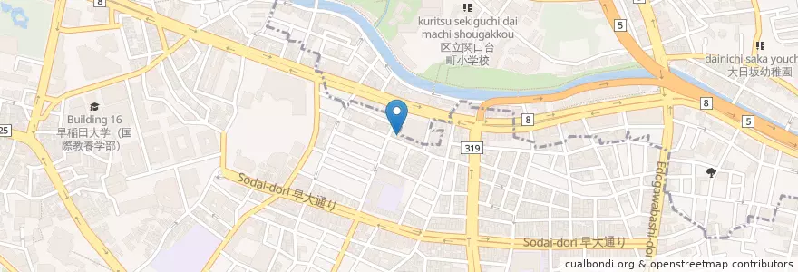 Mapa de ubicacion de 魚かん en Jepun, 東京都, 新宿区.