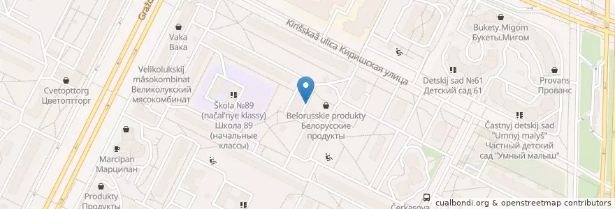 Mapa de ubicacion de округ № 21 en Russia, Северо-Западный Федеральный Округ, Oblast' Di Leningrado, San Pietroburgo, Калининский Район, Округ № 21.