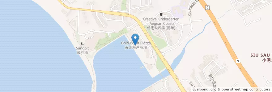 Mapa de ubicacion de McDonald's en China, Hong Kong, Cantão, Novos Territórios, 屯門區 Tuen Mun District.