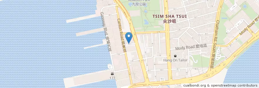 Mapa de ubicacion de Lippo Sun Plaza en 中国, 広東省, 香港, 九龍, 新界, 油尖旺區 Yau Tsim Mong District.