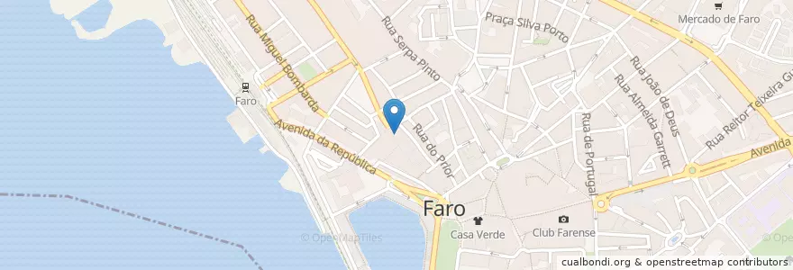 Mapa de ubicacion de Innocent en Portugal, Algarve, Algarve, Faro, Faro, Faro.