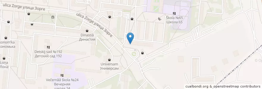 Mapa de ubicacion de Фармакопейка en روسيا, Сибирский Федеральный Округ, نوفوسيبيرسك أوبلاست, Городской Округ Новосибирск.