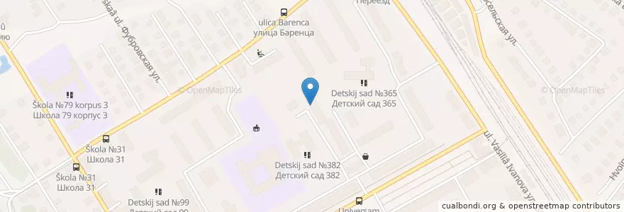 Mapa de ubicacion de Отдел милиции №8 en Russie, District Fédéral De La Volga, Oblast De Nijni Novgorod, Городской Округ Нижний Новгород.
