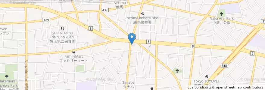 Mapa de ubicacion de Big Boy en Japan, 東京都, 練馬区.