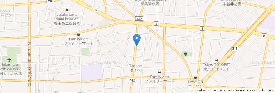 Mapa de ubicacion de ひかり薬局 en 日本, 东京都/東京都, 練馬区.