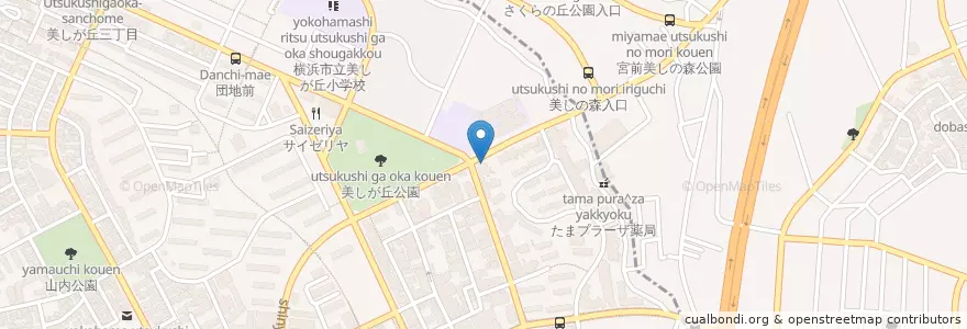 Mapa de ubicacion de 龍王門 en 日本, 神奈川縣, 川崎市, 宮前区.
