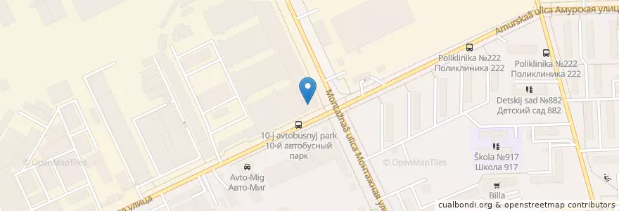 Mapa de ubicacion de Столовая en روسیه, Центральный Федеральный Округ, Москва, Восточный Административный Округ, Район Гольяново.