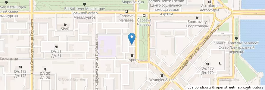 Mapa de ubicacion de Лакомка en Rusland, Уральский Федеральный Округ, Oblast Tsjeljabinsk, Магнитогорский Городской Округ.