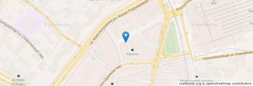 Mapa de ubicacion de Колесо времени en Rusland, Centraal Federaal District, Moskou, Центральный Административный Округ, Красносельский Район.