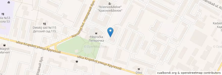 Mapa de ubicacion de Харли en روسيا, Центральный Федеральный Округ, ريازان أوبلاست, Городской Округ Рязань.