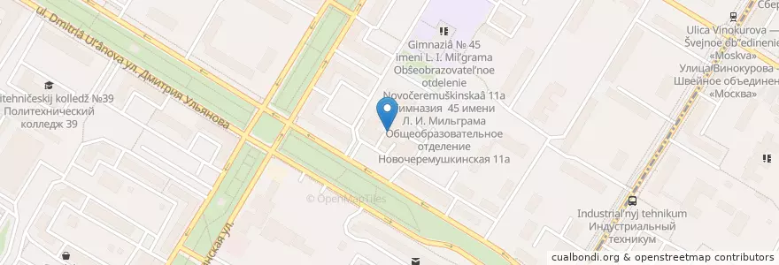 Mapa de ubicacion de Dr. Loder en 俄罗斯/俄羅斯, Центральный Федеральный Округ, Москва, Юго-Западный Административный Округ, Академический Район.