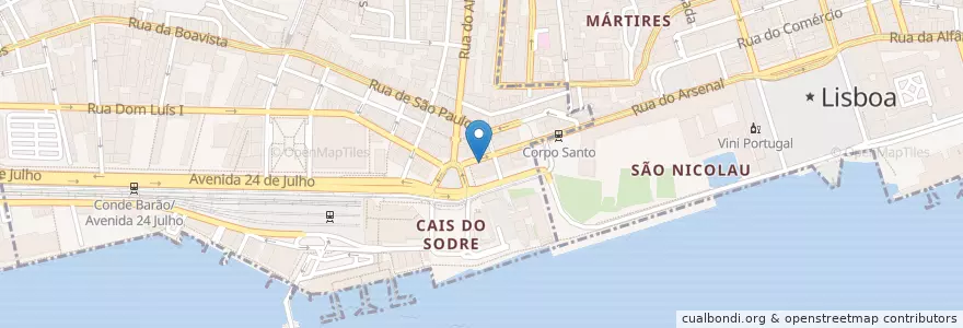 Mapa de ubicacion de Farmácia Africana en Portogallo, Lisbona, Grande Lisboa.