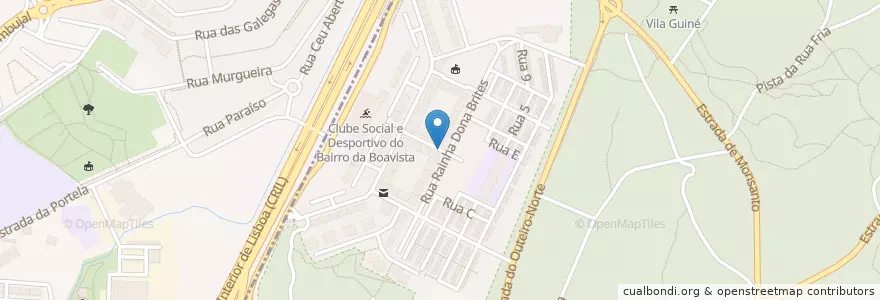 Mapa de ubicacion de Farmácia da Boavista en Portugal, Área Metropolitana De Lisboa, Lisboa, Grande Lisboa, Lisboa, Benfica.