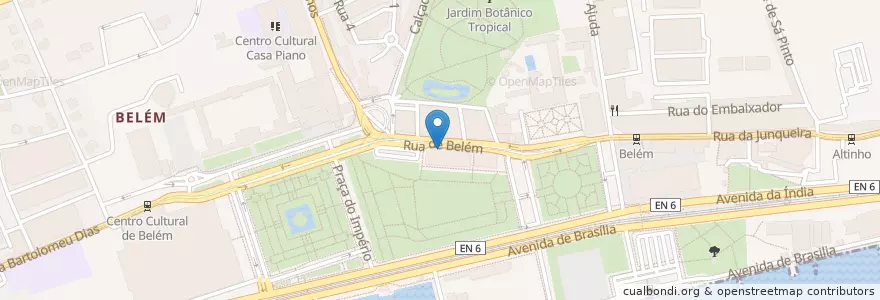 Mapa de ubicacion de Farmácia dos Jerónimos en Portekiz, Área Metropolitana De Lisboa, Lisboa, Grande Lisboa, Belém.