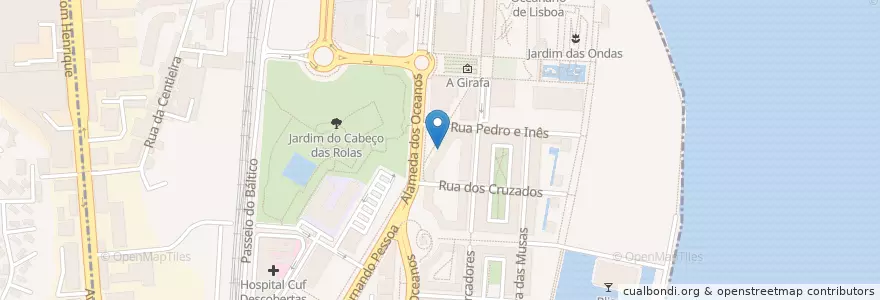 Mapa de ubicacion de Farmácia Expo Sul en Portugal, Lisbon, Grande Lisboa, Lisbon, Parque Das Nações.